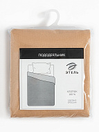 9046066 Пододеяльник Этель 175х215, цвет бежевый, 100% хлопок, бязь 125г/м2