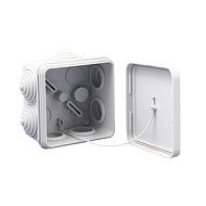 Коробка распр. ОП У-120 85*85*45 бел