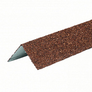 Угол внешний металл Hauberk 1.25 м Терракотовый