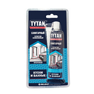 Герметик санитарный TYTAN Professional силиконовый прозрачный 85мл