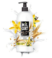Жидкое мыло Milgurt  ванильный йогурт со злаками,0,86л