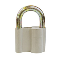 Замок навесной ЧИБИС AL760S 60мм алюм 3 ключа