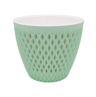 Кашпо пластиковое ВЕРСАЛЬ 1,6л мята