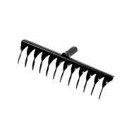 Грабли 12-зубые, витые, без черенка