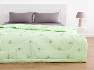 Одеяло Бамбук 172х205 см, полиэфирное волокно 200 гр/м, пэ 100%