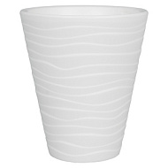 Горшок пласт ВАЛЕНСИЯ  2,8л белый