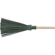 Метла полипропиленовая, 215 х 280 х 1505 мм, круглая, деревянный черенок