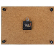 Часы настенные, серия: Животный мир, "Котенок", плавный ход, 20 х 26 см