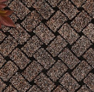 Коврик придверный Corino 60х90 коричневый