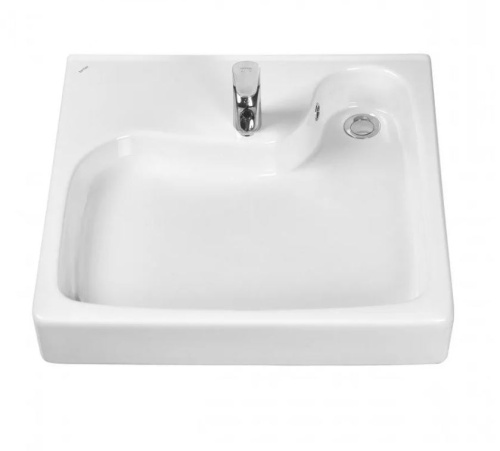 1WH501780 Раковина на стиральную машину Сантек Клио 60, с кронштейнами