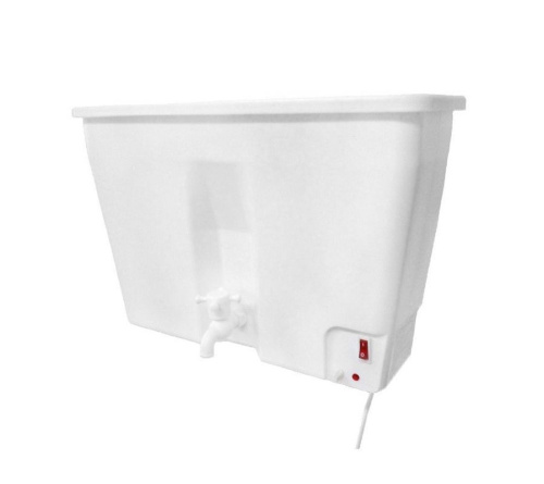 Электроводонагреватель пластиковый бак белый 22 л