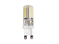 Лампа светодиодная PLED-G9 7Вт капсульная 2700К тепл. бел. G9 400лм 220В JazzWay 1039064B