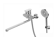 S0251C Смеситель для ванны AWP Narbus с длинным изливом, 380 мм, хром