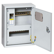 222755 Щит ЩУРн 1/12 (Э) (360х280х110) счетчик на DIN-рейку IP31 EKF mb23-1/12e