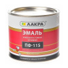 Эмаль ПФ-115 Лакра, 2,8кг, серая глянцевая