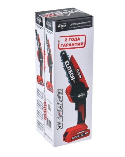 Пила цепная аккумуляторная ELITECH ДМ ПА206К