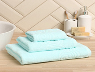 Полотенце махровое Love Life "Border" 70х130 см, цвет светло-голубой, 100% хлопок, 360 гр/м2