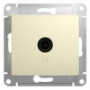 Механизм розетки TV 1-м СП Glossa 1DB беж. SchE GSL000291 , 275243