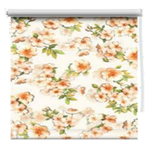 Рулонная штора ЦВЕТУЩАЯ ЯБЛОНЯ бежевый 60*160