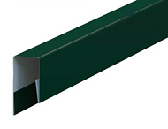 Планка П-образная 13х27х2000 (ПЭ-01-6005-0,45)  Зеленый мох