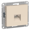 Механизм розетки компьютерной ATLAS DESIGN RJ45 беж. SchE ATN000283, 1240211