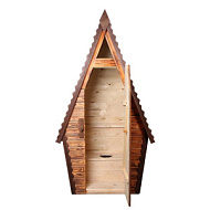 Туалетная кабина, 280 × 152 × 115 см, 1 и 2 - го сорта, «Теремок»