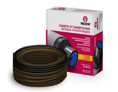 Секция нагревательная кабельная Freezstop-25-8