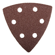 35460-040 Треугольник шлифовальный универсальный STAYER на велкро основе, 6 отверстий, Р40, 5 шт