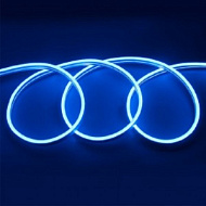 Лента светодиодная General 12V 9.6W/m IP67 5м неон гибкий синий