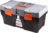 90706 Ящик для инструмента STELS  590 х 300 х 300 мм (23"), пластик