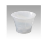 Кашпо пластиковое ЛАГУНА 0,6л прозрачный