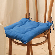 10300794 Сидушка на стул Этель Minimalist design 42х42 см,  лён 61%, хлопок 39% 500 г/м2