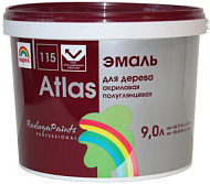 Эмаль 115 "Атлас" База А 0,9 л