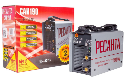 Сварочный аппарат инверторный Ресанта САИ 190 65/2