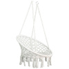 Гамак-кресло подвесное плетёное 60 х 80 см, цвет белый