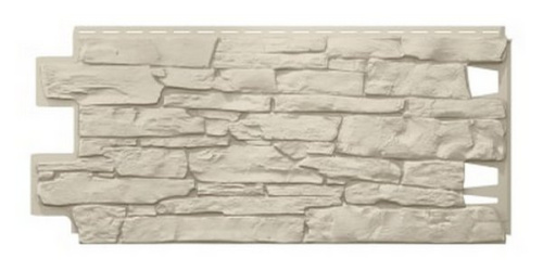 Фасадная панель ТН ОПТИМА Камень слоновая кость 420*1000мм (10 шт/уп)