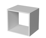 Стеллаж 1 секция 364*356*294мм Белый