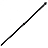 Хомут-стяжка 4,2х250мм черный нейлон 6шт/пакет