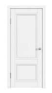 Межкомнатная дверь "Анастасия-2" (ДГ)  800*2000 Белый снег