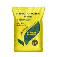 Удобрение БХЗ Мука известняковая с магнием 3кг