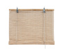 Бамбуковая рулонная штора Bamboo натур 100*160см