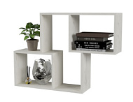 Полка навесная ПН-6 1000*218*682мм Дуб грей