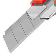 Нож Matrix, 25 мм,выдвиж.лезвие,метал. направляющая,двухкомп.корпус, винт.фиксатор,с магнитом