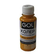 Паста колеровочная GOL  0,1л №62  ярко-желтый /12/
