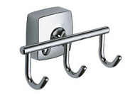 Крючок для ванной Fixen Kvadro, хром, тройной FX-61305C
