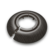 Обвод универсальный для труб Ф16-22мм "Идеал" (2шт. во флоупак) Венге темный