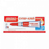 Супер-клей Контакт 3гр на блистер-карте