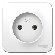 1210457	Розетка 1-м ОП BLANCA 16А 250В без шторок без заземл. изол. пласт. бел. SchE BLNRA000111
