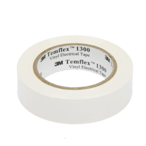 Temflex 1300 изолента белая 15мм x 10м , 395568