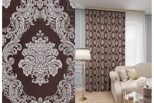 Портьера Классика шоколад ГП , 150*260